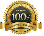 100% satisfaction guarantee